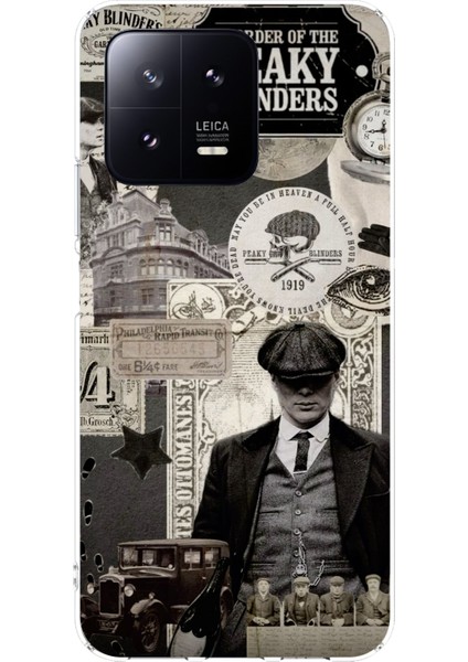 Xiaomi Mi 13 Uyumlu Peaky Blinders Baskılı Silikon Kılıf