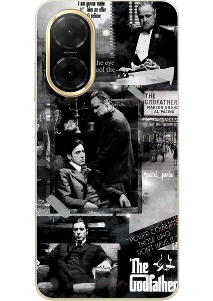 Redmi A5 Uyumlu The Godfather Baba Film Tasarımlı Baskılı Silikon Kılıf