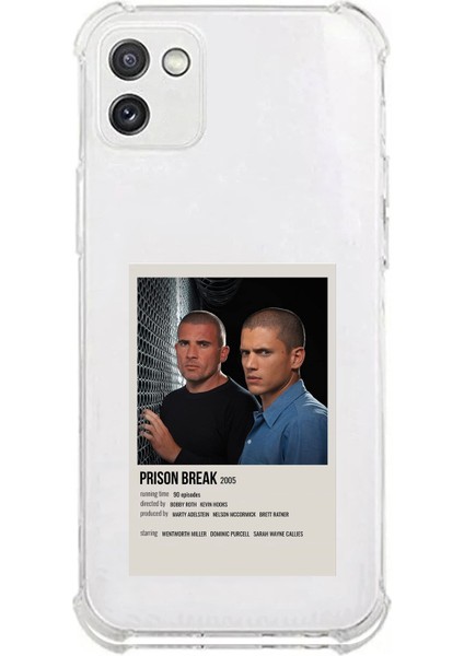 Samsung Galaxy A03 Uyumlu Prison Break Tasarımlı Baskılı Silikon Kılıf