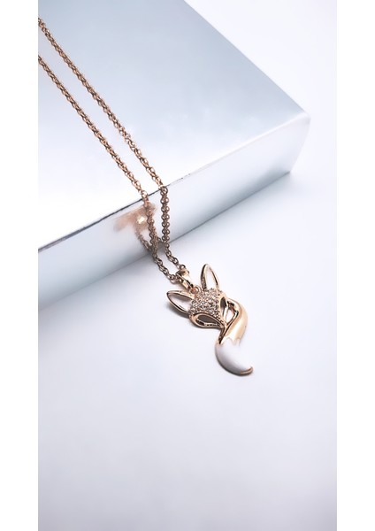 Tilki Figür Çelik Kolye indirimleri