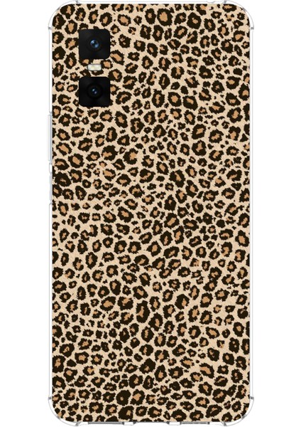 Infinix Gt 30 Pro Uyumlu Leopar Tasarımlı Baskılı Silikon Kılıf