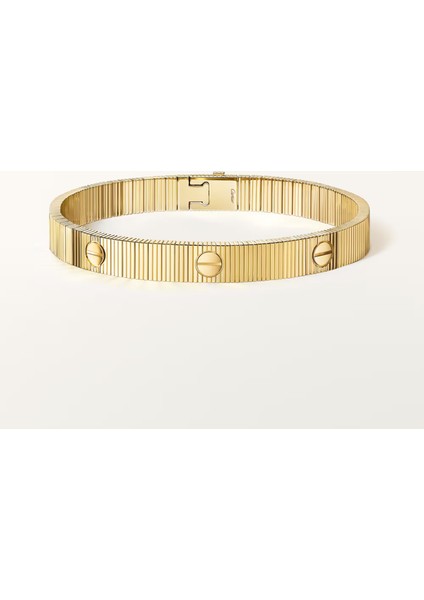 Cartier Sınırsız Aşk Bilekliği, Esnek 925 Ayar Gümüş Paladyum Kaplama Orijinal Kutulu