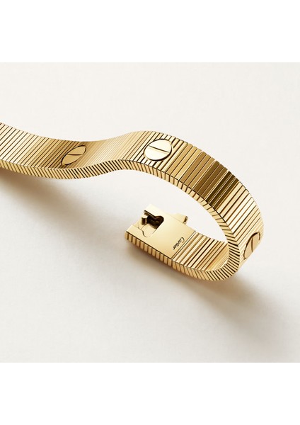 Cartier Sınırsız Aşk Bilekliği, Esnek 925 Ayar Gümüş Paladyum Kaplama Orijinal Kutulu modelleri