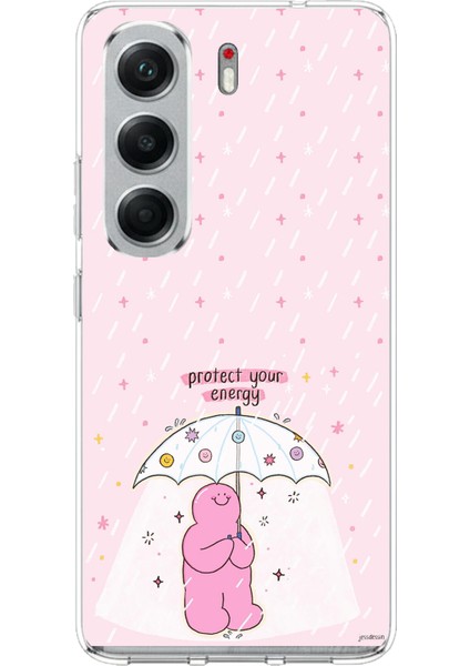 Tecno Camon 40 Pro Uyumlu Tect Your Energy Tasarımlı Baskılı Silikon Kılıf