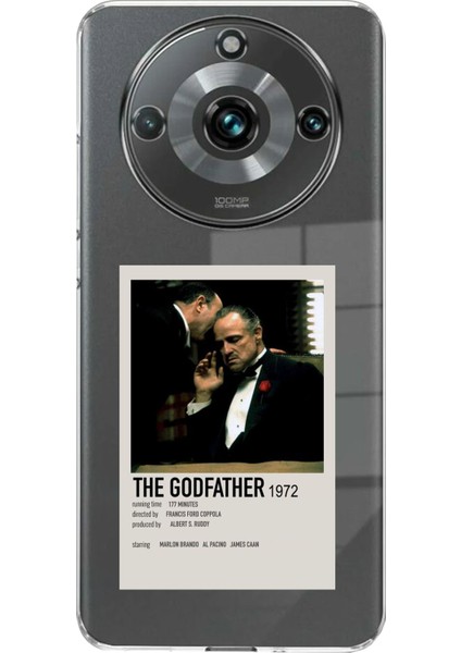 Realme 11 Pro-Pro Plus Uyumlu The Godfather Baba Poster Tasarımlı Baskılı Silikon Kılıf