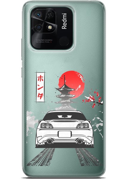 Redmi 10C - Poco C40 Uyumlu S2000 Tasarımlı Baskılı Silikon Kılıf