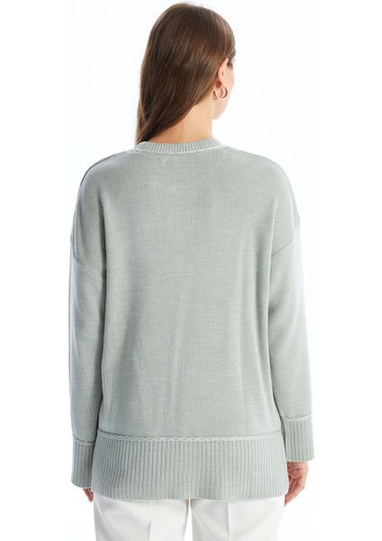 Yeni Sezon Bisiklet Yaka Kadın Triko Tunik fırsatları