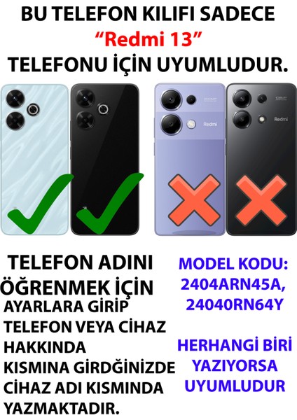 Redmi 13 Uyumlu Minik Pandalar Baskılı Silikon Kılıf fiyatları