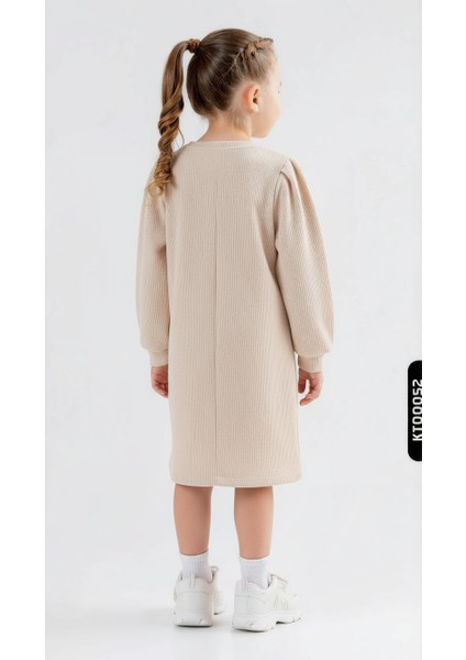 Kız Çocuk Elbise 4-7 Yaş 52103 fiyatları