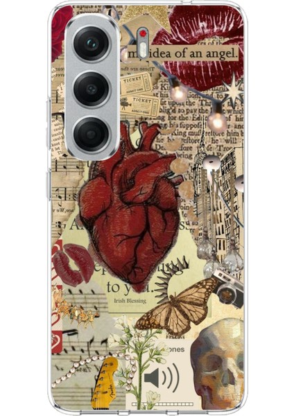 Tecno Camon 40 Pro Uyumlu Vampire Diaries Vintage Baskılı Silikon Kılıf