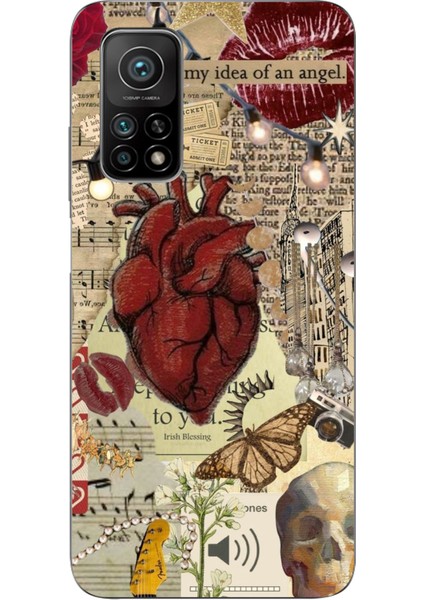 Xiaomi Mi 10T - 10T Pro Uyumlu Vampire Diaries Vintage Baskılı Silikon Kılıf