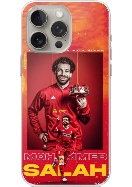 iPhone 15 Pro Max Uyumlu Salah King Kral Tasarımlı Baskılı Silikon Kılıf