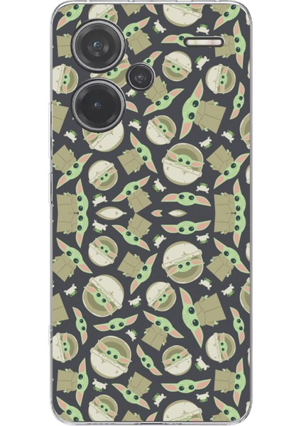 Redmi Note 13 Pro Plus 5g Uyumlu Minik Yodalar Duvar Kağıdı Baskılı Silikon Kılıf