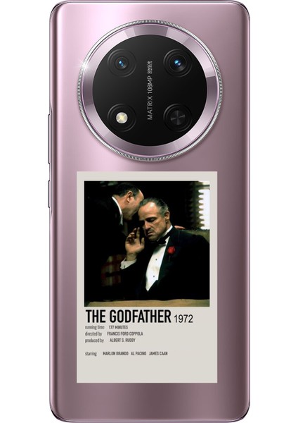 Honor Magic 7 Lite Uyumlu The Godfather Baba Poster Tasarımlı Baskılı Silikon Kılıf