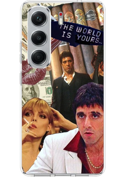 Tecno Camon 40 Pro Uyumlu The Worlds Is Yours Tasarımlı Baskılı Silikon Kılıf