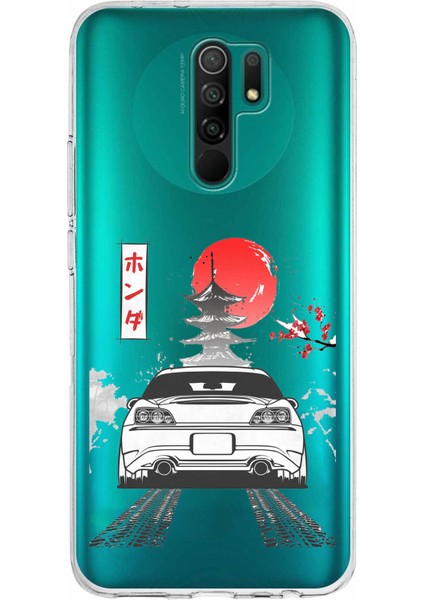 Redmi 9 Uyumlu S2000 Tasarımlı Baskılı Silikon Kılıf