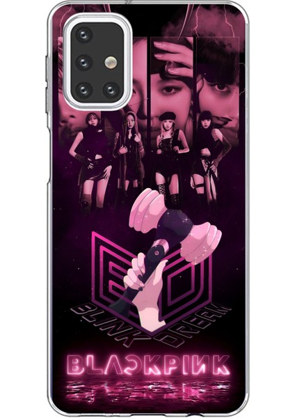 Samsung Galaxy M31S Uyumlu Blackpink Poster Baskılı Silikon Kılıf