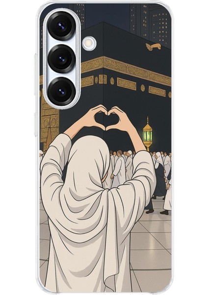 Samsung Galaxy S25 Uyumlu Kabe Aşkı Baskılı Silikon Kılıf