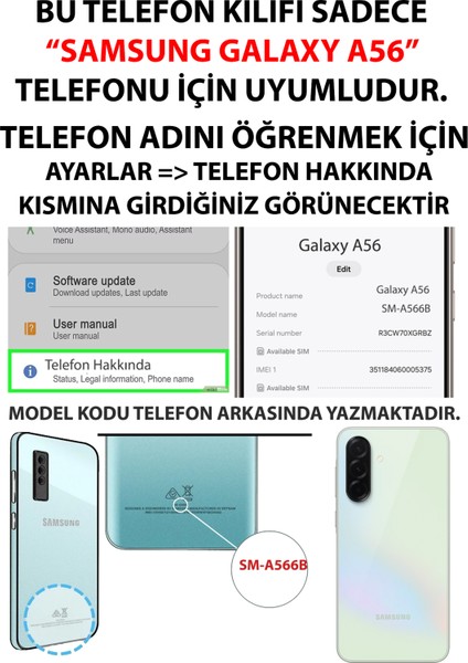 Samsung Galaxy A56 Uyumlu Yeşil Estetik Pano Kolaj Baskılı Silikon Kılıf fiyatları