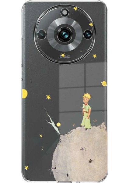 Realme 11 Pro-Pro Plus Uyumlu Küçük Prens Tasarımlı Baskılı Silikon Kılıf