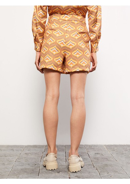 Yeni Sezon Dar Fit Desenli Kadın Şort Etek indirimleri