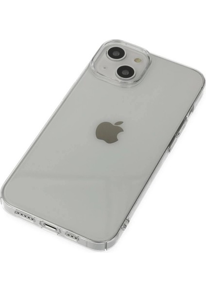 iPhone 14 Plus Kılıf Pc Sert Şeffaf Kapak - Şeffaf indirimleri