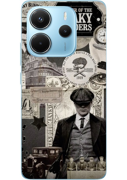 Redmi Note 14 4g Uyumlu Peaky Blinders Baskılı Silikon Kılıf