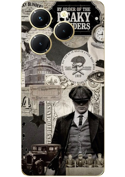 Tecno Spark 20 Pro Uyumlu Peaky Blinders Baskılı Silikon Kılıf