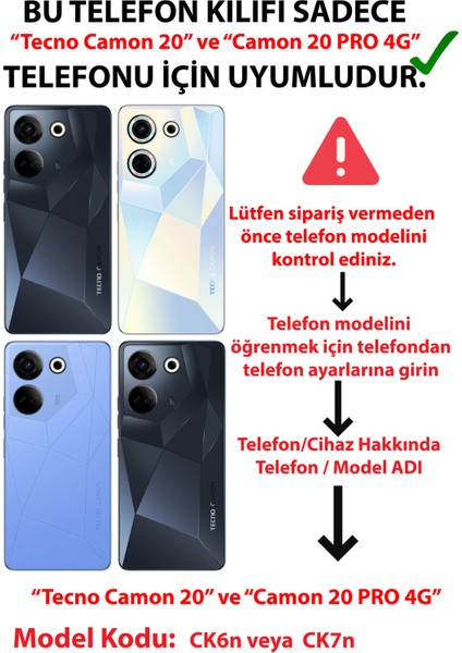 Tecno Camon 20 - 20 Pro 4g Uyumlu Şeffaf Silikon Kılıf fiyatları