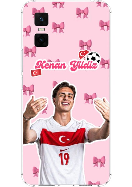 Infinix Gt 30 Pro Uyumlu Kenan Yıldız Kurdele Baskılı Silikon Kılıf