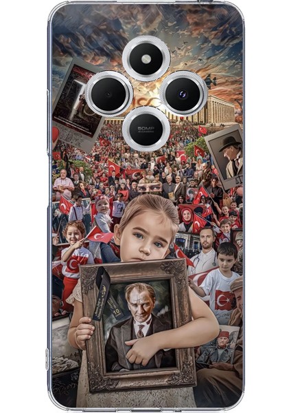 Redmi 14C Uyumlu Atatürk Anıtkabir Baskılı Silikon Kılıf