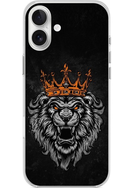 iPhone 16 Plus Uyumlu Kurt Ruhu Baskılı Silikon Kılıf