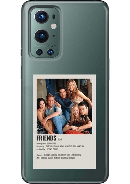 Oneplus 9 Pro Uyumlu Friends Mini Poster Tasarımlı Baskılı Silikon Kılıf