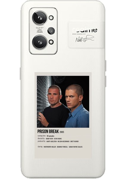 Realme Gt2 Pro Uyumlu Prison Break Tasarımlı Baskılı Silikon Kılıf