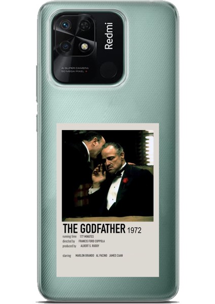 Redmi 10C - Poco C40 Uyumlu The Godfather Baba Poster Tasarımlı Baskılı Silikon Kılıf
