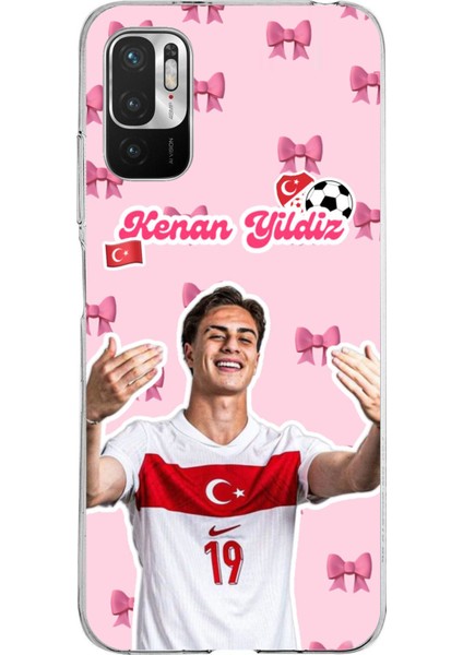 Redmi Note 10 5g Uyumlu Kenan Yıldız Kurdele Baskılı Silikon Kılıf