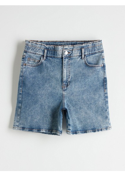 Yeni Sezon Beli Lastikli Kadın Şort indirimleri