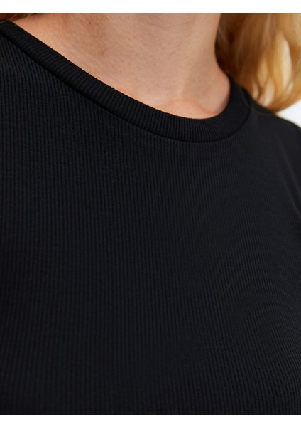 Yeni Sezon Bisiklet Yaka Kadın Bodycon Elbise modelleri