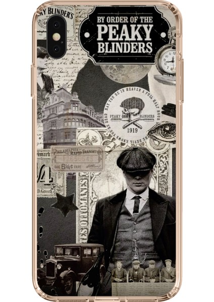 iPhone Xs Max Uyumlu Peaky Blinders Baskılı Silikon Kılıf