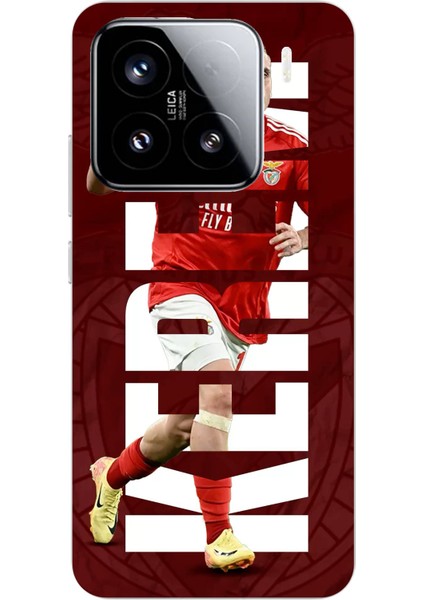 Xiaomi Mi 15 Pro Uyumlu Kerem Aktürkoğlu Benfica Baskılı Silikon Kılıf
