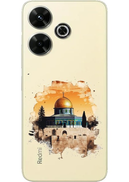 Redmi 13 Uyumlu Mescid-I Aksa Tasarımlı Baskılı Silikon Kılıf