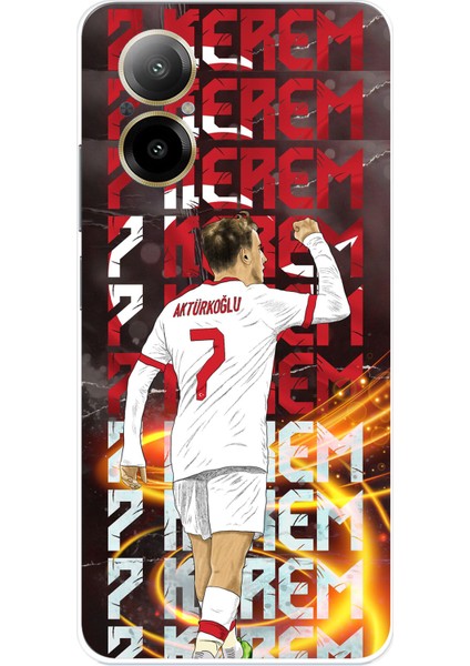 Realme 12 Lite - C67 Uyumlu Kerem Aktürkoğlu Sevinç Baskılı Silikon Kılıf