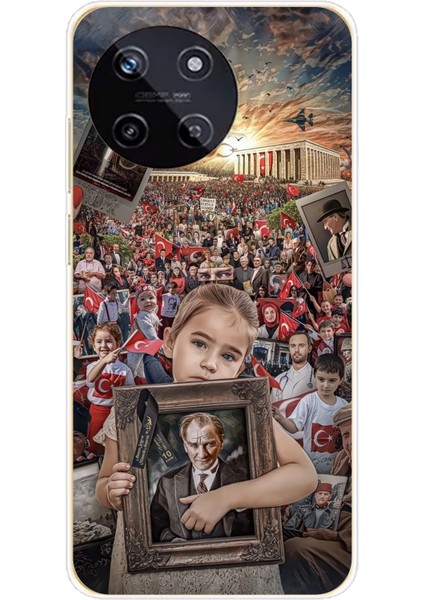 Realme 11 4g Uyumlu Atatürk Anıtkabir Baskılı Silikon Kılıf