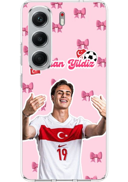 Tecno Camon 40 Pro Uyumlu Kenan Yıldız Kurdele Baskılı Silikon Kılıf