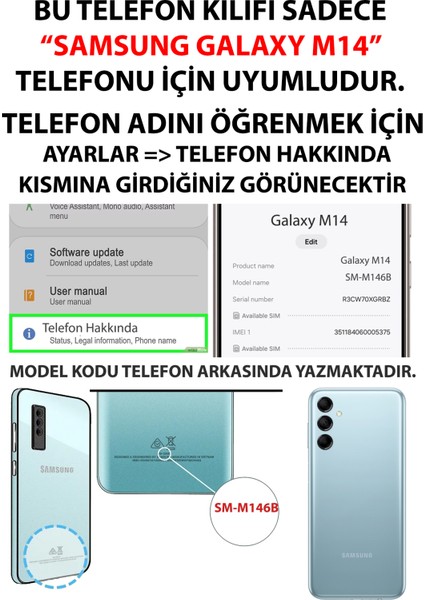 Samsung Galaxy M14 Uyumlu You Look Good Iskelet Tasarımlı Baskılı Silikon Kılıf fiyatları