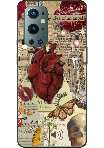 Oneplus 9 Pro Uyumlu Vampire Diaries Vintage Baskılı Silikon Kılıf