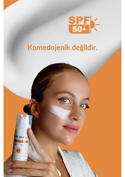 Leke Karşıtı & Aydınlatıcı Yüz Güneş Kremi / Spf 50+