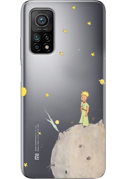 Xiaomi Mi 10T - 10T Pro Uyumlu Küçük Prens Tasarımlı Baskılı Silikon Kılıf