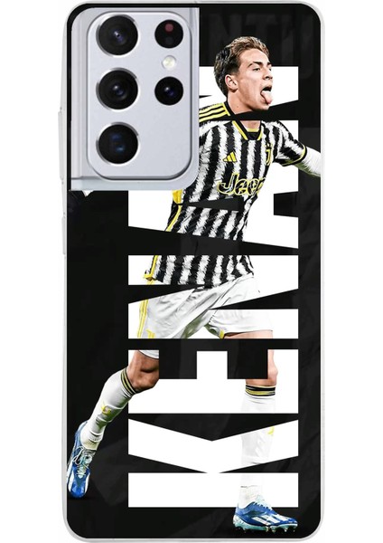 Samsung Galaxy S21 Ultra Uyumlu Kenan Yıldız Sevinç Baskılı Silikon Kılıf