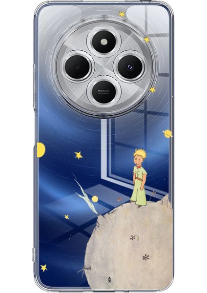 Redmi 14C Uyumlu Küçük Prens Tasarımlı Baskılı Silikon Kılıf